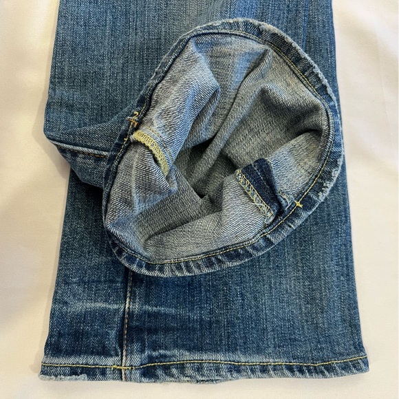 Citizens Of Humanity Boho #111 Distressed Low Waist Stretch Bootcut Jeans SZ 27 - Picture 14 of 16